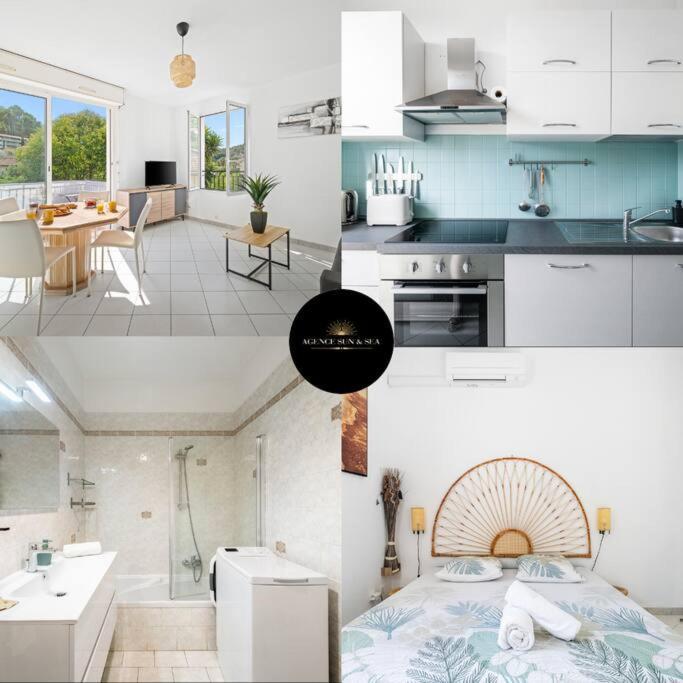 La Villa Julia - Calme - Spacieux - Parking Prive - Climatisation Menton Dış mekan fotoğraf