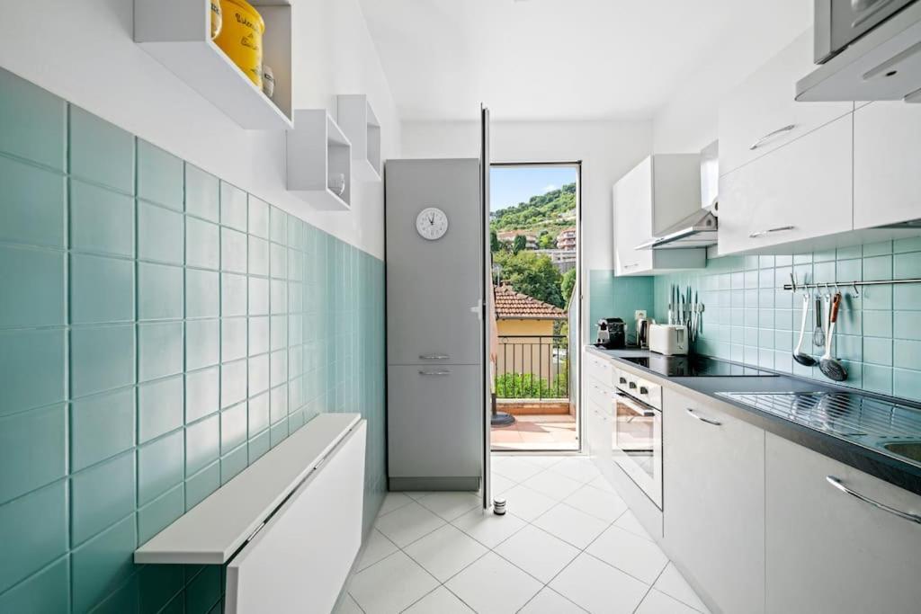 La Villa Julia - Calme - Spacieux - Parking Prive - Climatisation Menton Dış mekan fotoğraf