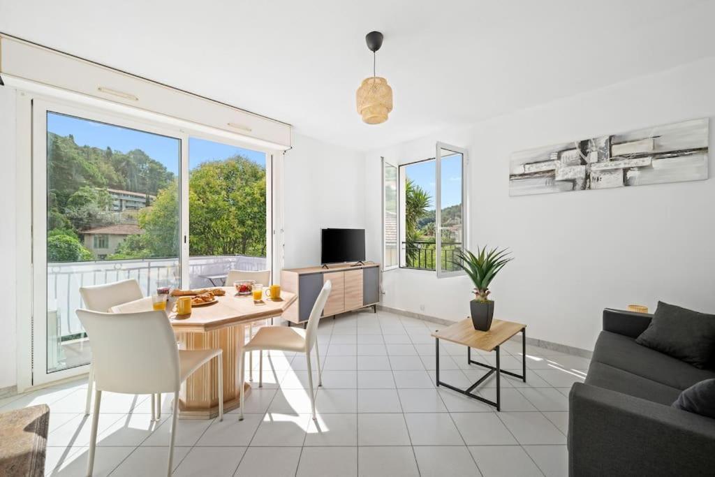 La Villa Julia - Calme - Spacieux - Parking Prive - Climatisation Menton Dış mekan fotoğraf